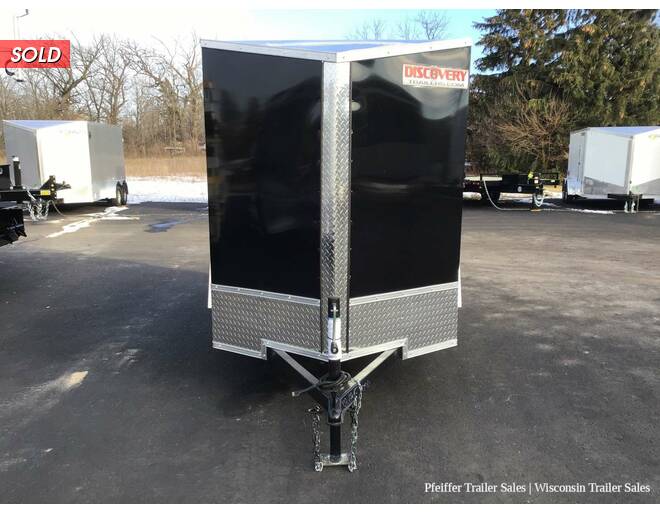 2022 5x8 Discovery Rover ET w/ Rear Single Swing Door (Black) Cargo Encl BP at Pfeiffer Trailer Sales STOCK# 14796 Exterior Photo