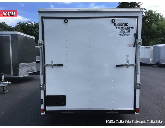 2023 6x12 Look ST DLX (White) Cargo Encl BP at Pfeiffer Trailer Sales STOCK# 72476 Photo 4