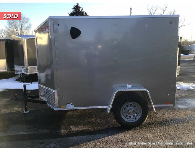 2022 $300 OFF! 5x8 Discovery Rover ET w/ Rear Single Swing Door (Pewter) Cargo Encl BP at Pfeiffer Trailer Sales STOCK# 15726 Photo 3