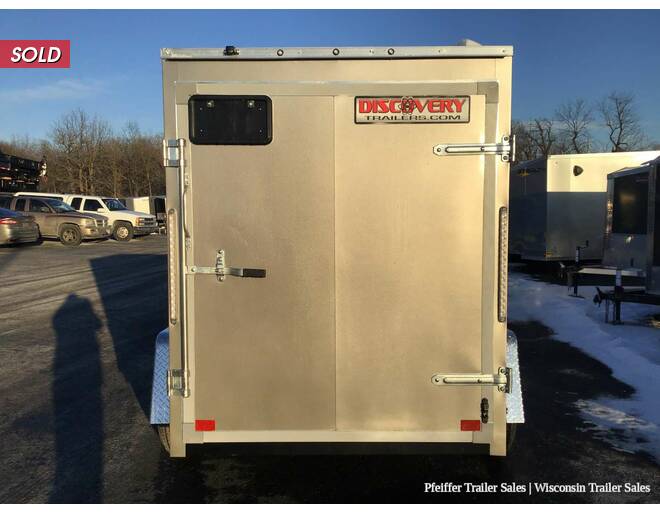 2022 $300 OFF! 5x8 Discovery Rover ET w/ Rear Single Swing Door (Pewter) Cargo Encl BP at Pfeiffer Trailer Sales STOCK# 15726 Photo 5