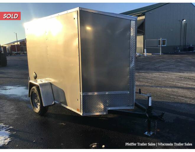 2022 $300 OFF! 5x8 Discovery Rover ET w/ Rear Single Swing Door (Pewter) Cargo Encl BP at Pfeiffer Trailer Sales STOCK# 15726 Photo 8