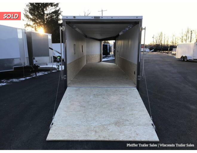 2022 7x29 Discovery Aero-Lite SE 4 Place Snowmobile Trailer, White Ceiling, 6' Int. Height (White/Char) Snowmobile Trailer at Pfeiffer Trailer Sales STOCK# 15085 Photo 10