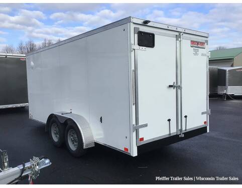 2022 7x16 Discovery Rover SE w/ Rear Double Doors (White) Cargo Encl BP at Pfeiffer Trailer Sales STOCK# 11906 Photo 2