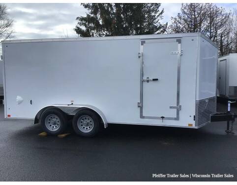 2022 7x16 Discovery Rover SE w/ Rear Double Doors (White) Cargo Encl BP at Pfeiffer Trailer Sales STOCK# 11906 Photo 5