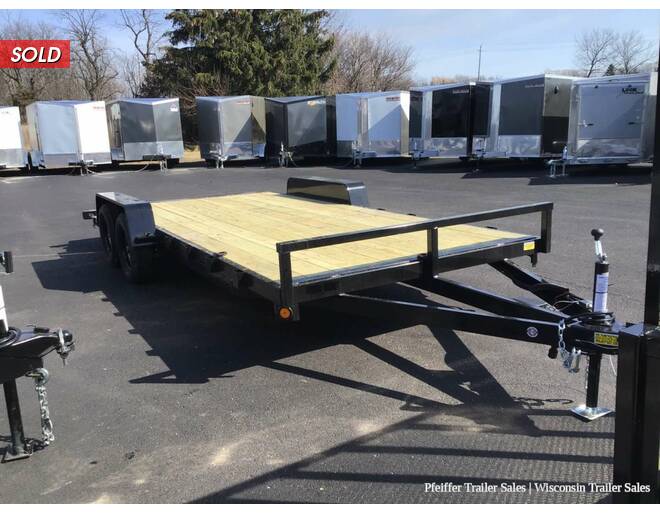 2022 $700 OFF! 7x18 7K Open Steel Car Hauler by Quality Steel & Aluminum Auto BP at Pfeiffer Trailer Sales STOCK# 22976 Photo 5