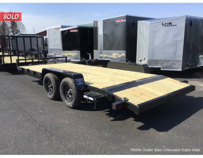 2022 $700 OFF! 7x18 7K Open Steel Car Hauler by Quality Steel & Aluminum Auto BP at Pfeiffer Trailer Sales STOCK# 22976 Photo 2