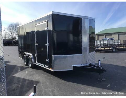 2022 8.5x16 7K Discovery Challenger SE w/ 7ft Interior Height & Side Ramp Door Charcoal
