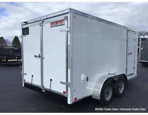 2023 7x14 Discovery Rover SE w/ Rear Double Doors (White) Cargo Encl BP at Pfeiffer Trailer Sales STOCK# 11895 Photo 6