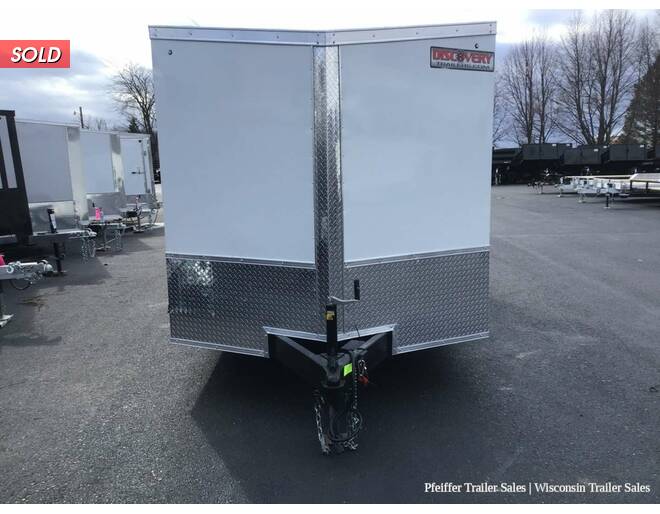 2023 7x14 Discovery Rover SE w/ Rear Double Doors (White) Cargo Encl BP at Pfeiffer Trailer Sales STOCK# 11895 Exterior Photo
