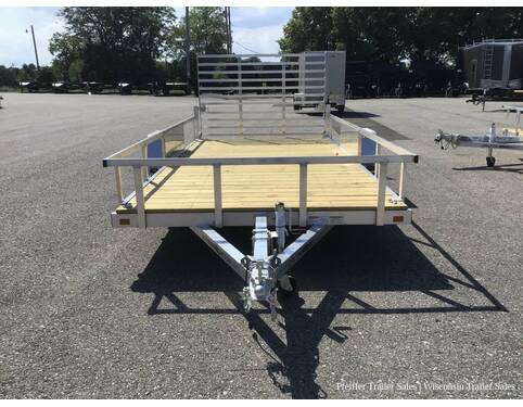 2022 7x14 Chilton Open Aluminum Utility Flat Bed w/ Stake Pockets