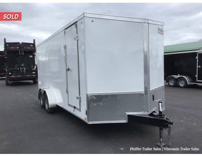2023 7x18 Discovery Rover SE w/ 6 Inches Extra Height (White) Cargo Encl BP at Pfeiffer Trailer Sales STOCK# 14853 Photo 8