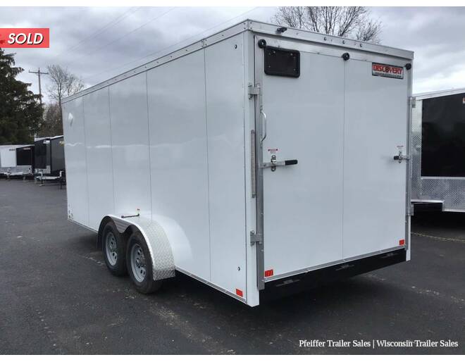 2023 7x18 Discovery Rover SE w/ 6 Inches Extra Height (White) Cargo Encl BP at Pfeiffer Trailer Sales STOCK# 14853 Photo 4