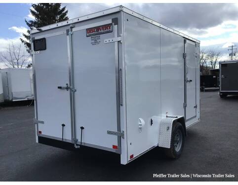 2023 7x12 Discovery Rover SE w/ 6 Inches Extra Height & Rear Double Doors (White) Cargo Encl BP at Pfeiffer Trailer Sales STOCK# 12054 Photo 6