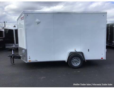 2023 7x12 Discovery Rover SE w/ 6 Inches Extra Height & Rear Double Doors (White) Cargo Encl BP at Pfeiffer Trailer Sales STOCK# 12054 Photo 3