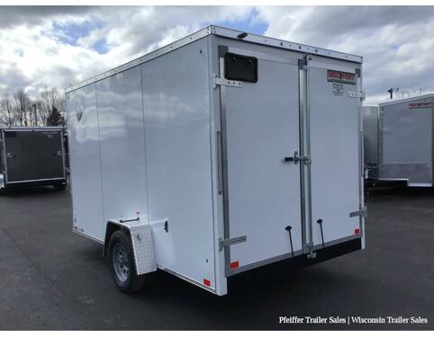 2023 7x12 Discovery Rover SE w/ 6 Inches Extra Height & Rear Double Doors (White) Cargo Encl BP at Pfeiffer Trailer Sales STOCK# 12054 Photo 4