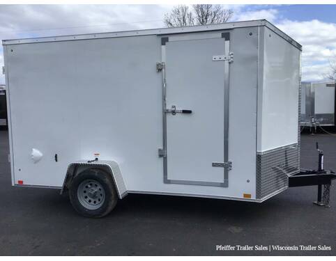 2023 7x12 Discovery Rover SE w/ 6 Inches Extra Height & Rear Double Doors (White) Cargo Encl BP at Pfeiffer Trailer Sales STOCK# 12054 Photo 7