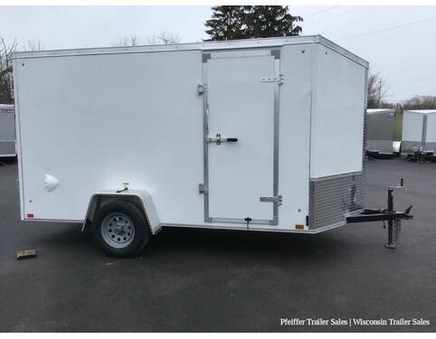 2023 6x12 Discovery Rover SE w/ 6 Inches Extra Height (White) Cargo Encl BP at Pfeiffer Trailer Sales STOCK# 17056 Photo 7