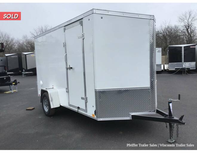 2023 6x12 Discovery Rover SE w/ 6 Inches Extra Height (White) Cargo Encl BP at Pfeiffer Trailer Sales STOCK# 17056 Photo 8