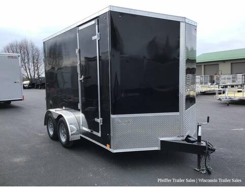 2023 7x12 Tandem Axle Discovery Rover SE w/ 12 Inches Extra Height (Black) Cargo Encl BP at Pfeiffer Trailer Sales STOCK# 11891 Photo 7