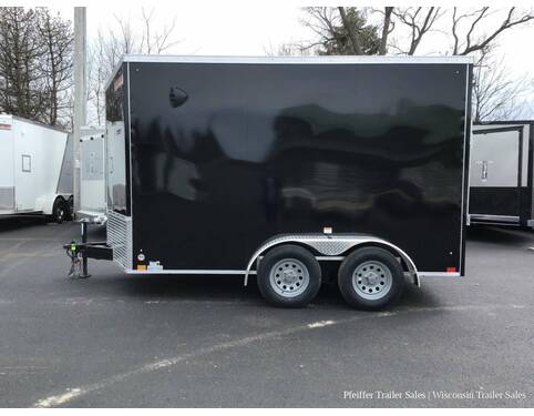 2023 7x12 Tandem Axle Discovery Rover SE w/ 12 Inches Extra Height (Black) Cargo Encl BP at Pfeiffer Trailer Sales STOCK# 11891 Photo 3