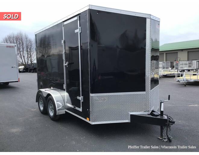 2023 7x12 Tandem Axle Discovery Rover SE w/ 12 Inches Extra Height (Black) Cargo Encl BP at Pfeiffer Trailer Sales STOCK# 11891 Photo 7