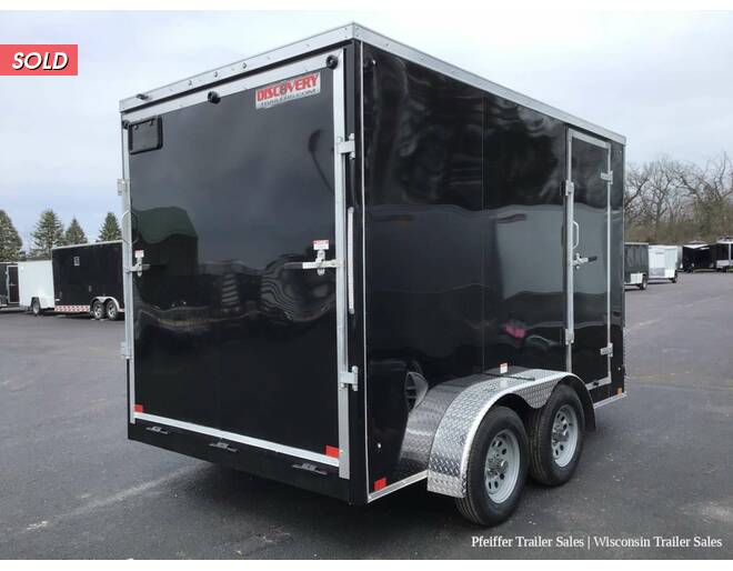 2023 7x12 Tandem Axle Discovery Rover SE w/ 12 Inches Extra Height (Black) Cargo Encl BP at Pfeiffer Trailer Sales STOCK# 11891 Photo 6