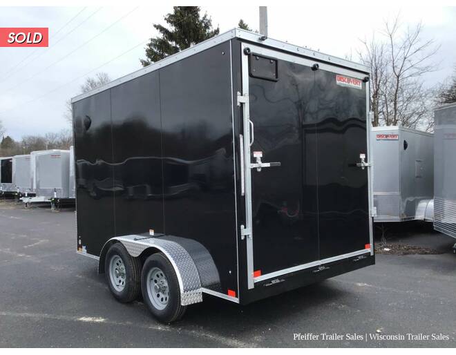 2023 7x12 Tandem Axle Discovery Rover SE w/ 12 Inches Extra Height (Black) Cargo Encl BP at Pfeiffer Trailer Sales STOCK# 11891 Photo 4