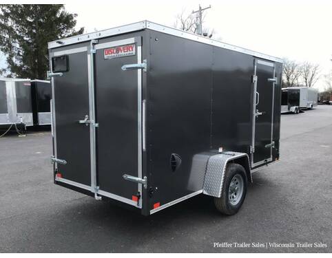 2023 6x12 Discovery Rover ET w/ Rear Double Doors (Charcoal) Cargo Encl BP at Pfeiffer Trailer Sales STOCK# 14807 Photo 6