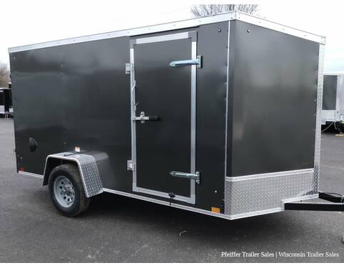 2023 6x12 Discovery Rover ET w/ Rear Double Doors (Charcoal) Cargo Encl BP at Pfeiffer Trailer Sales STOCK# 14807 Photo 7