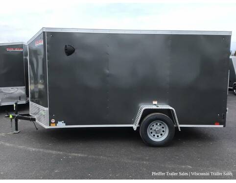 2023 6x12 Discovery Rover ET w/ Rear Double Doors (Charcoal) Cargo Encl BP at Pfeiffer Trailer Sales STOCK# 14807 Photo 3