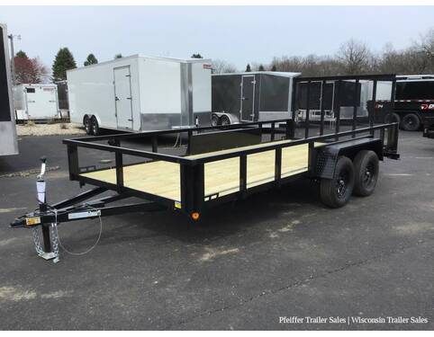 2023 7x16 7K Open Steel Utility/Landscape by Quality Steel & Aluminum Utility BP at Pfeiffer Trailer Sales STOCK# 31012 Photo 2