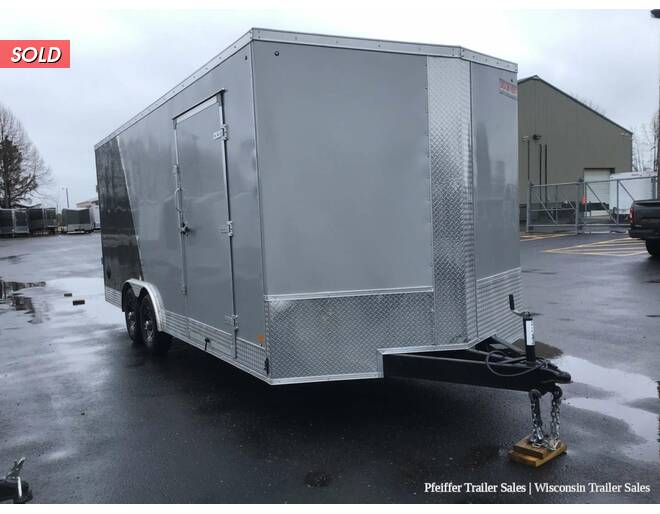2023 8.5x20 10K Discovery Challenger SE Enclosed Car Hauler w/ Saturn Pkg, 7ft Int. Height (Silver/Black) Auto Encl BP at Pfeiffer Trailer Sales STOCK# 17080 Photo 7
