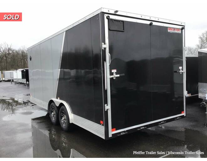 2023 8.5x20 10K Discovery Challenger SE Enclosed Car Hauler w/ Saturn Pkg, 7ft Int. Height (Silver/Black) Auto Encl BP at Pfeiffer Trailer Sales STOCK# 17080 Photo 4