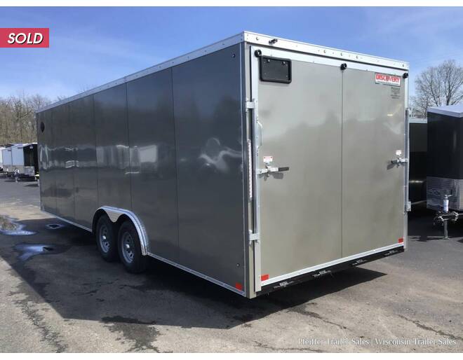 2023 8.5x24 10K Discovery Challenger Enclosed Car Hauler (Pewter) Auto Encl BP at Pfeiffer Trailer Sales STOCK# 17082 Photo 4