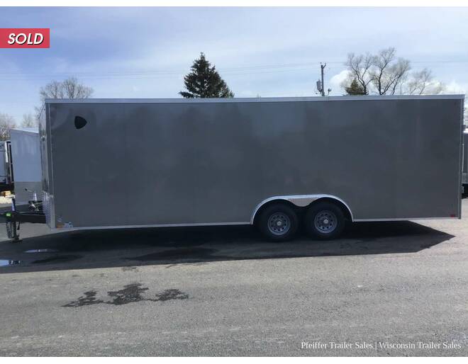2023 8.5x24 10K Discovery Challenger Enclosed Car Hauler (Pewter) Auto Encl BP at Pfeiffer Trailer Sales STOCK# 17082 Photo 3