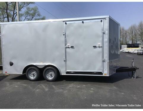 2023 8.5x16 7K Discovery Challenger SE w/ 7ft Interior Height & Side Ramp Door Charcoal