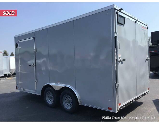 2023 8.5x16 7K Discovery Challenger SE w/ 7ft Interior Height & Side Ramp Door (Silver) Auto Encl BP at Pfeiffer Trailer Sales STOCK# 17127 Photo 4