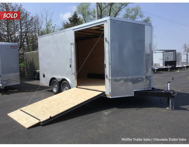 2023 8.5x16 7K Discovery Challenger SE w/ 7ft Interior Height & Side Ramp Door (Silver) Auto Encl BP at Pfeiffer Trailer Sales STOCK# 17127 Photo 9
