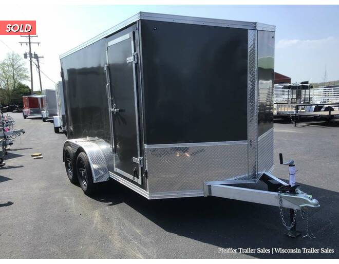 2023 7x12 Tandem Axle Discovery Aluminum Endeavor (Charcoal) Cargo Encl BP at Pfeiffer Trailer Sales STOCK# 11825 Photo 8