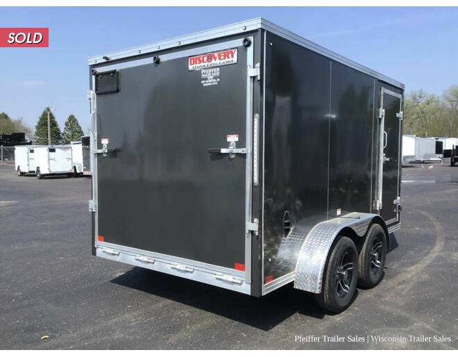 2023 7x12 Tandem Axle Discovery Aluminum Endeavor (Charcoal) Cargo Encl BP at Pfeiffer Trailer Sales STOCK# 11825 Photo 6