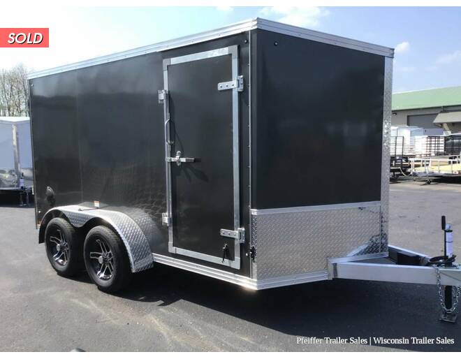 2023 7x12 Tandem Axle Discovery Aluminum Endeavor (Charcoal) Cargo Encl BP at Pfeiffer Trailer Sales STOCK# 11825 Photo 7