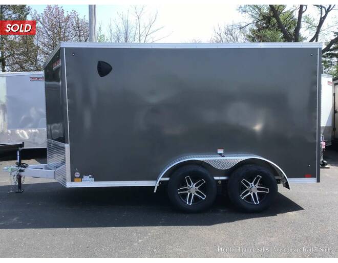 2023 7x12 Tandem Axle Discovery Aluminum Endeavor (Charcoal) Cargo Encl BP at Pfeiffer Trailer Sales STOCK# 11825 Photo 3