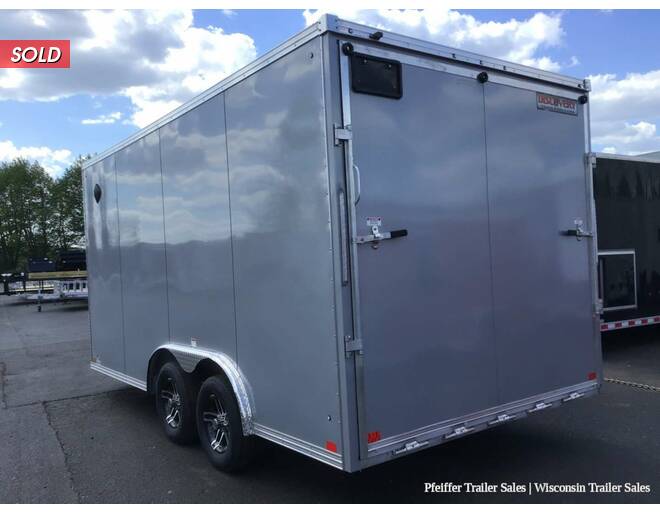 2022 8.5x16 7K Discovery Nitro-Lite Enclosed Car Hauler w/ 7ft Interior Height (Silver) Auto Encl BP at Pfeiffer Trailer Sales STOCK# 12020 Photo 5