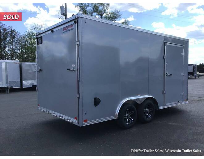 2022 8.5x16 7K Discovery Nitro-Lite Enclosed Car Hauler w/ 7ft Interior Height (Silver) Auto Encl BP at Pfeiffer Trailer Sales STOCK# 12020 Photo 6