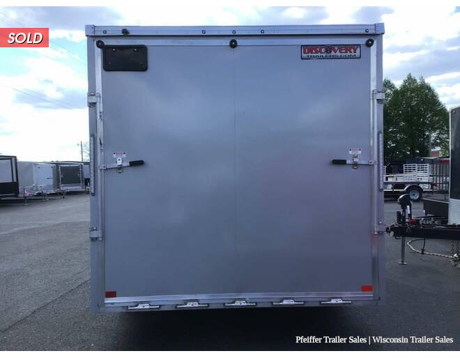 2022 8.5x16 7K Discovery Nitro-Lite Enclosed Car Hauler w/ 7ft Interior Height (Silver) Auto Encl BP at Pfeiffer Trailer Sales STOCK# 12020 Photo 8