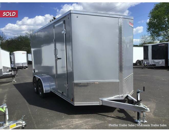 2023 7x16 Discovery Aluminum Endeavor w/ 7ft Interior Height (Silver) Cargo Encl BP at Pfeiffer Trailer Sales STOCK# 11839 Photo 6
