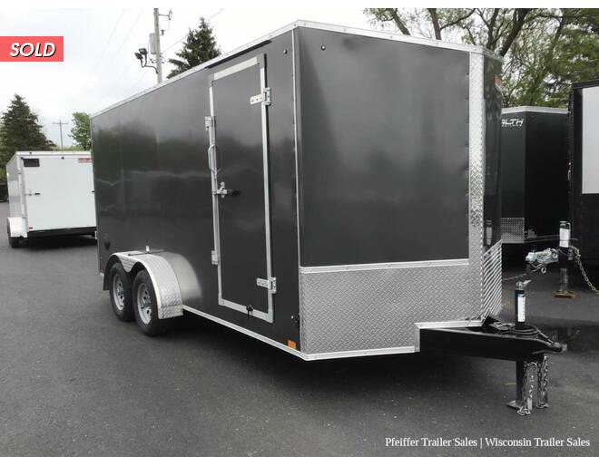 2022 7x16 Discovery Rover SE w/ 6 Inches Extra Height (Charcoal) Cargo Encl BP at Pfeiffer Trailer Sales STOCK# 14848 Photo 7