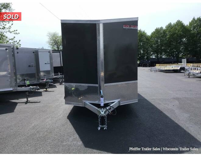 2023 7x18 Discovery Aluminum Endeavor w/ 7ft interior Height (Charcoal) Cargo Encl BP at Pfeiffer Trailer Sales STOCK# 14889 Exterior Photo