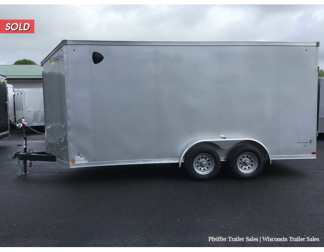 2023 7x16 Stealth Titan w/ 12 Inches Extra Height (Silver) Cargo Encl BP at Pfeiffer Trailer Sales STOCK# 96811 Photo 3