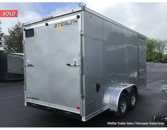 2023 7x16 Stealth Titan w/ 12 Inches Extra Height (Silver) Cargo Encl BP at Pfeiffer Trailer Sales STOCK# 96811 Photo 6